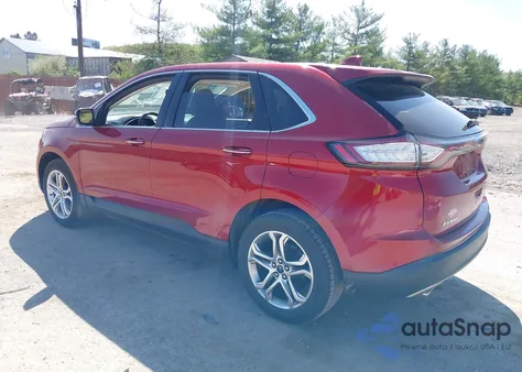 2015 Ford Edge Titanium z USA, uszkodzony, nr VIN 2FMTK4K85FBB78877